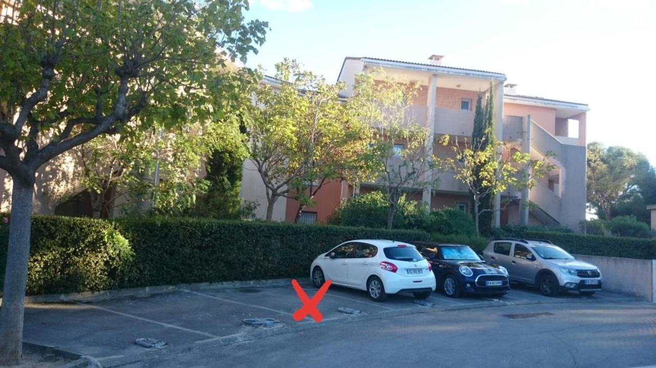 Appartement Vue Mer Le Chant Des Cigales Sausset-les-Pins Exteriör bild